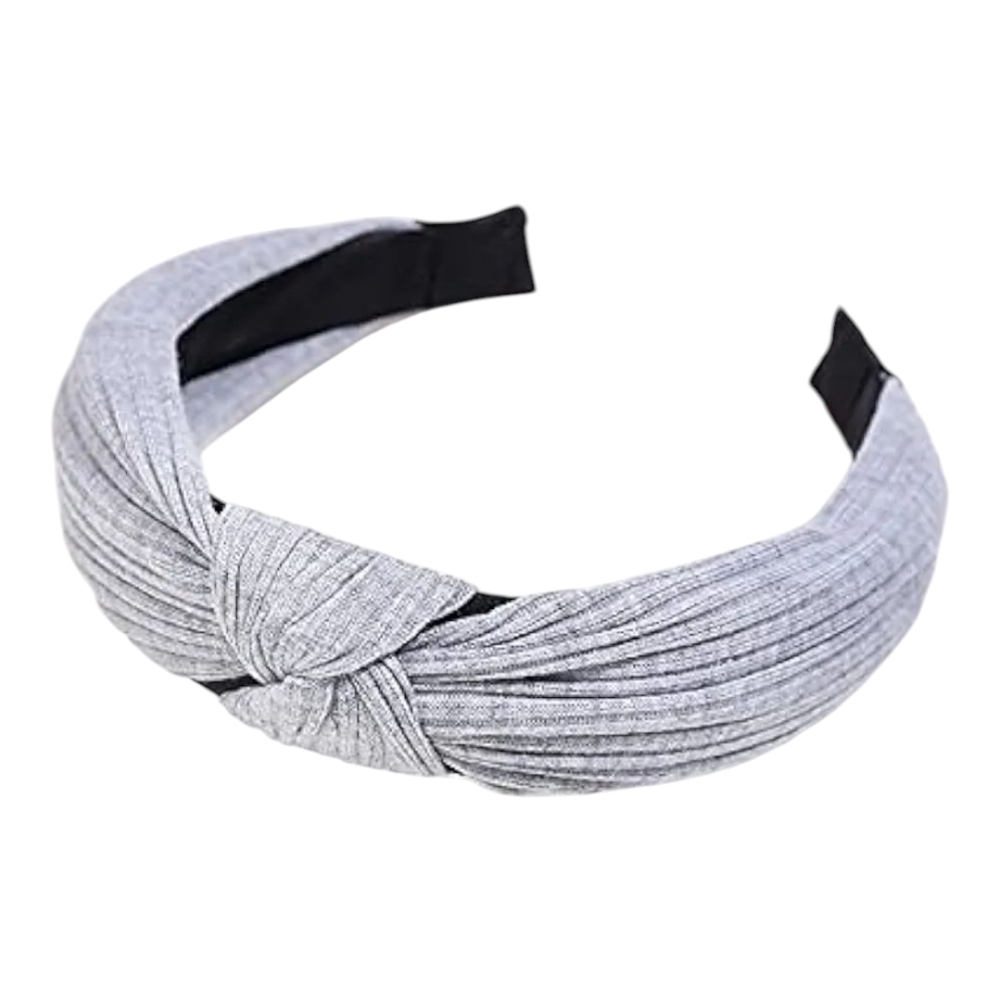 Gifted To Minor 🦄Elegant Gray Knotted Headband
